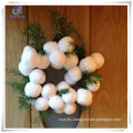 White POM POM Indoor Snow Balls for DIY Crafts Decorations